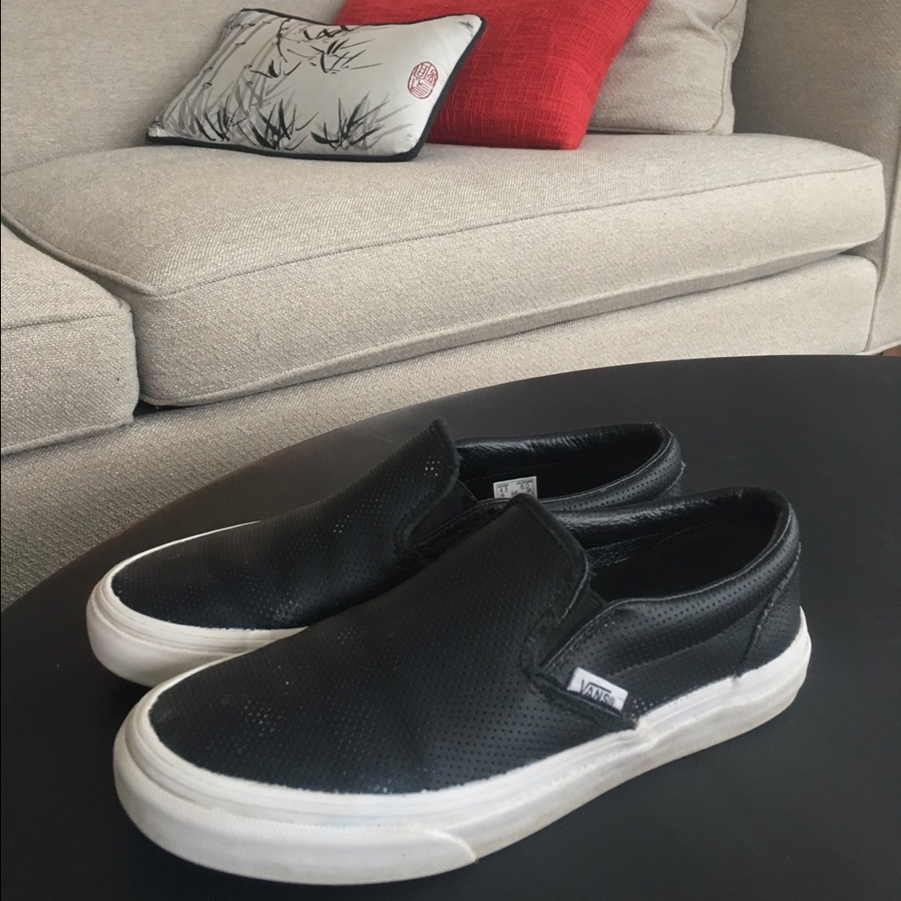 Vans Leather Perf Slip-on